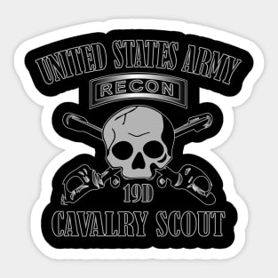 Cavalry Scout Sticker